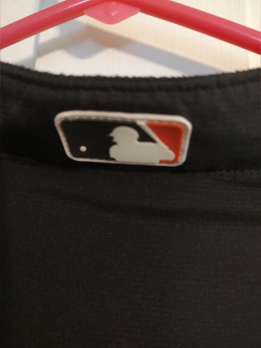 Majestic Baltimore Orioles MLB Pullover Windbreaker Jacket Black/Orange Adult XL